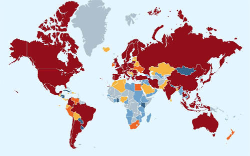 firefox3 download repartition in the world