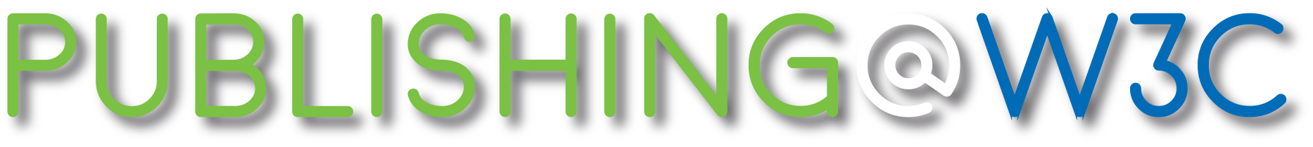 logo for Publishing at W3C