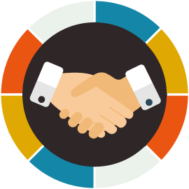 graphic of two hands shaking
