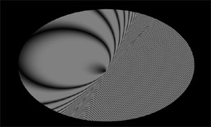 reflected radial gradient