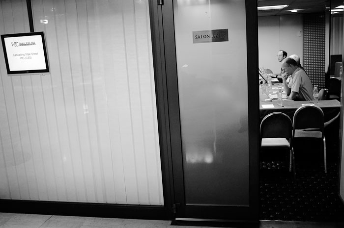 entrance of css wg room