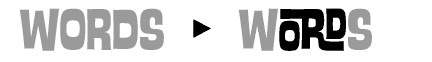 CSS 3 Font example showing change of glyphs within a word