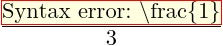 merror example