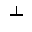 BOX DRAWINGS UP SINGLE AND HORIZONTAL DOUBLE