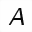 MATHEMATICAL SANS-SERIF BOLD ITALIC CAPITAL A