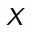 MATHEMATICAL SANS-SERIF BOLD ITALIC CAPITAL X