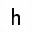MATHEMATICAL MONOSPACE SMALL H