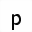 MATHEMATICAL MONOSPACE SMALL P