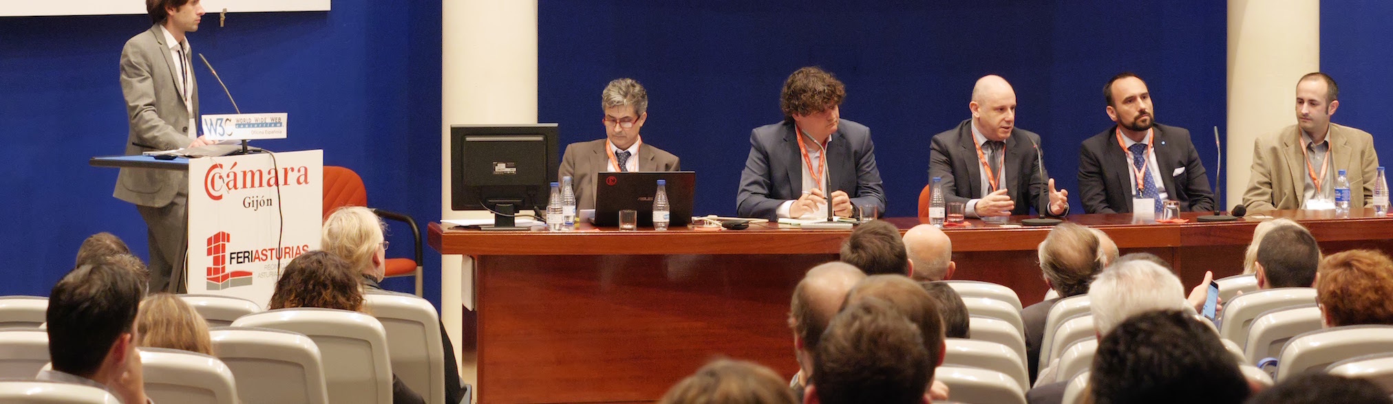 Panelists during the W3C Day in Spain 2016