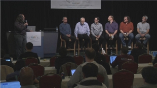 Video still: PANEL: Browsers and Standards: Where the Rubber Hits the Road